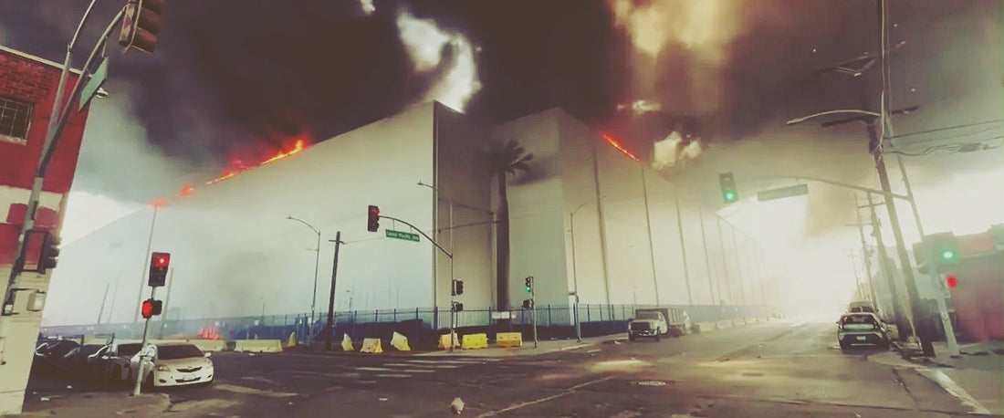 What a Six Day Boyle Heights Warehouse Fire Teaches Firefighters About Rooftop Solar Risk