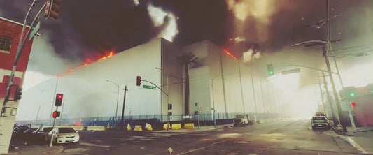 What a Six Day Boyle Heights Warehouse Fire Teaches Firefighters About Rooftop Solar Risk