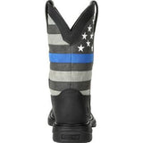Rocky Red/Blue Line Western Boot - Fire Force - 