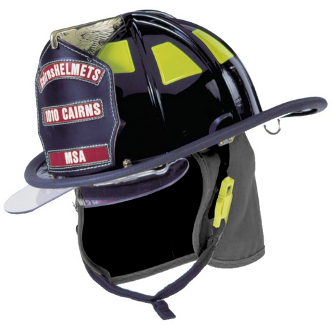 Cairns 1010 Traditional Fire Helmet with Bourke - Fire Force - Cairns