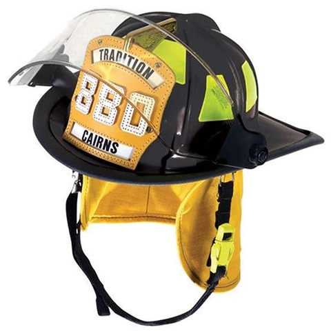 Cairns 880 Traditional Helmet with Tuffshield - Fire Force - Cairns