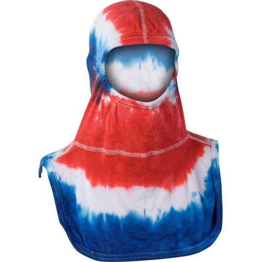 Majestic Fire Apparel Tie-Dye Red White & Blue Hood - Fire Force - Majestic Fire Apparel